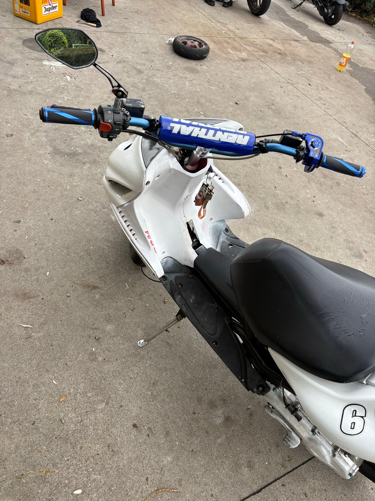 Aerox met Polini vario, Dellorto carb en Yasuni uitlaat, Ophalen, Zo goed als nieuw, 50 cc, Maximaal 25 km/u