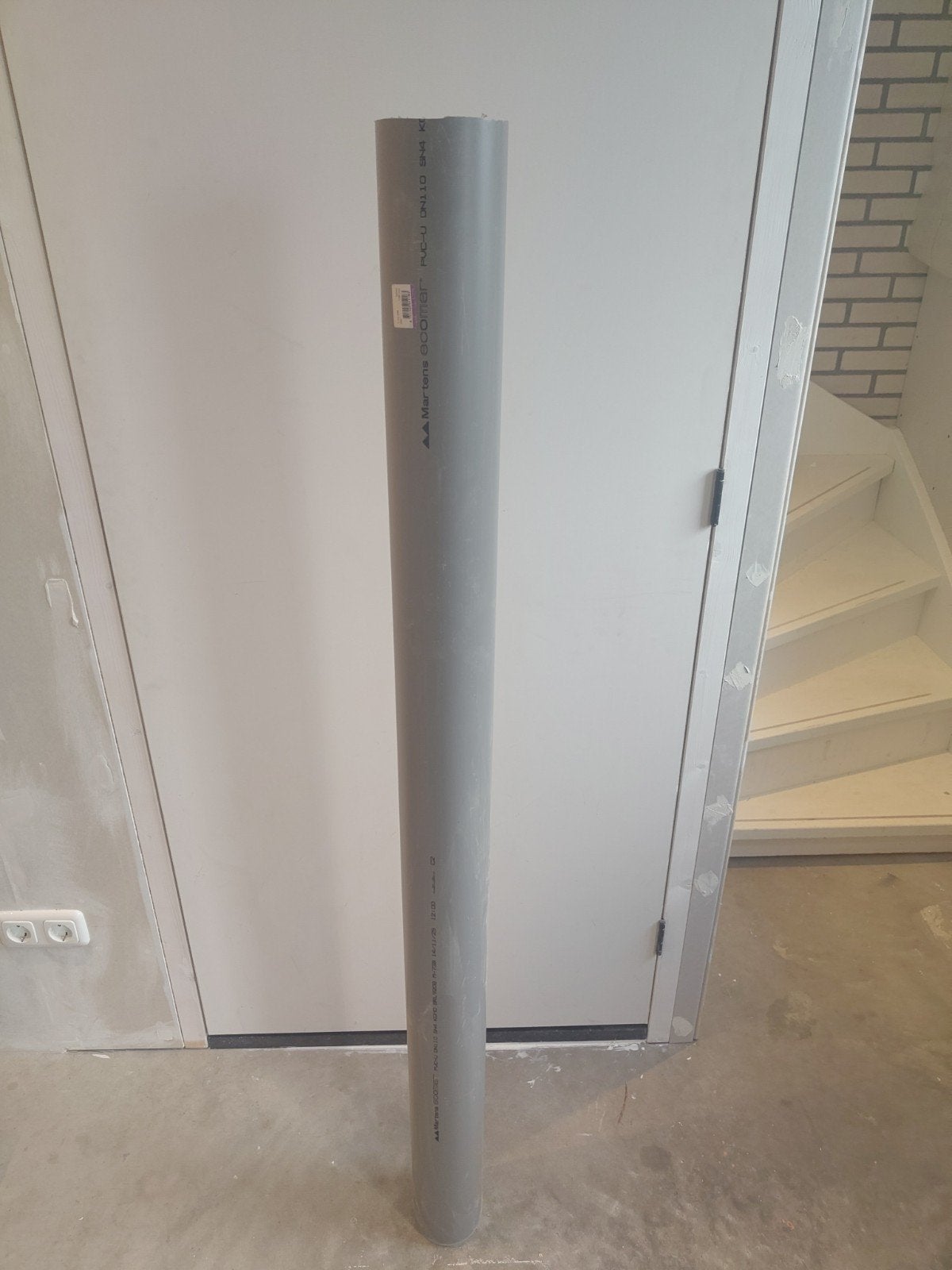 Gratis PVC buis 110mm, 152cm lang - Afhalen, Ophalen, Afvoer, Pvc, Zo goed als nieuw