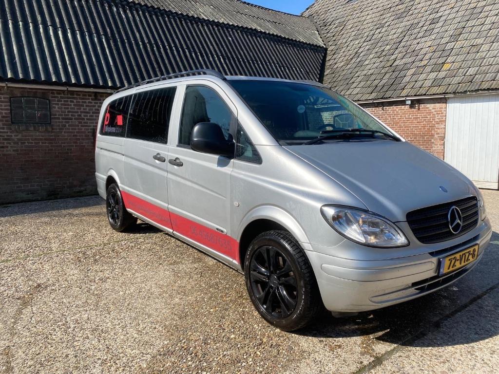 Mercedes-Benz Vito 120 CDI 320 Lang DC Automaat  2008, Auto's, Automaat, 2987 cc, Bedrijf, Diesel