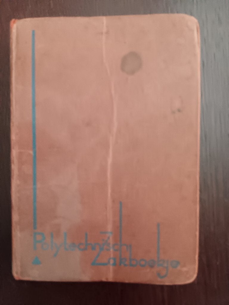 Polytechnisch zakboekje 1954., Ophalen of Verzenden, Gelezen, Werktuigbouwkunde