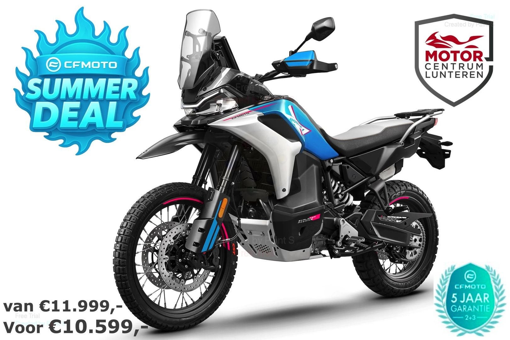 CFMOTO 800MTX 2025 Enduro, Motoren, 2 cilinders, Motorrijbewijs A, Bedrijf, Onbekend