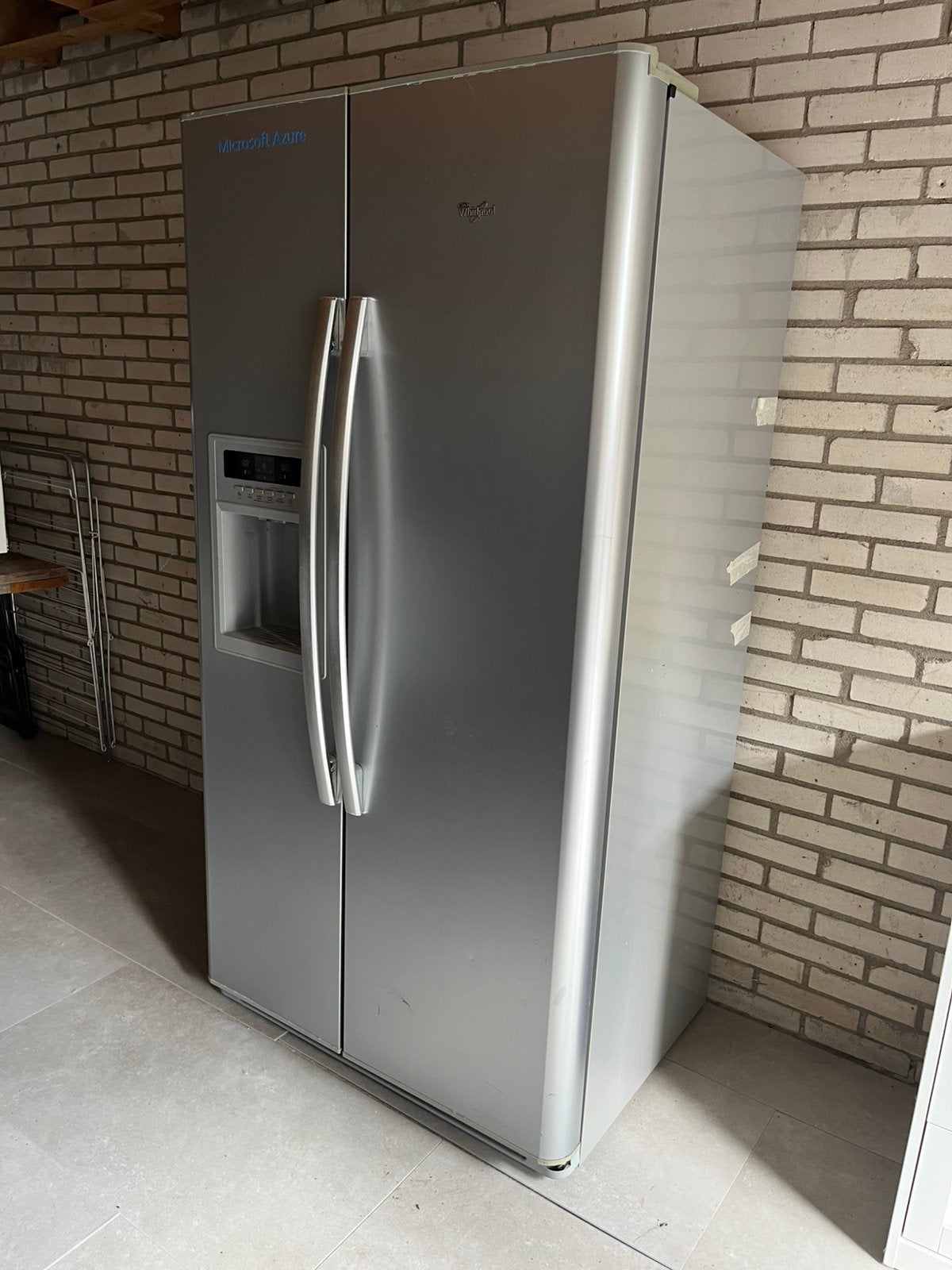 Whirlpool Amerikaanse koelkast, Ophalen, Gebruikt, 200 liter of meer, 60 cm of meer