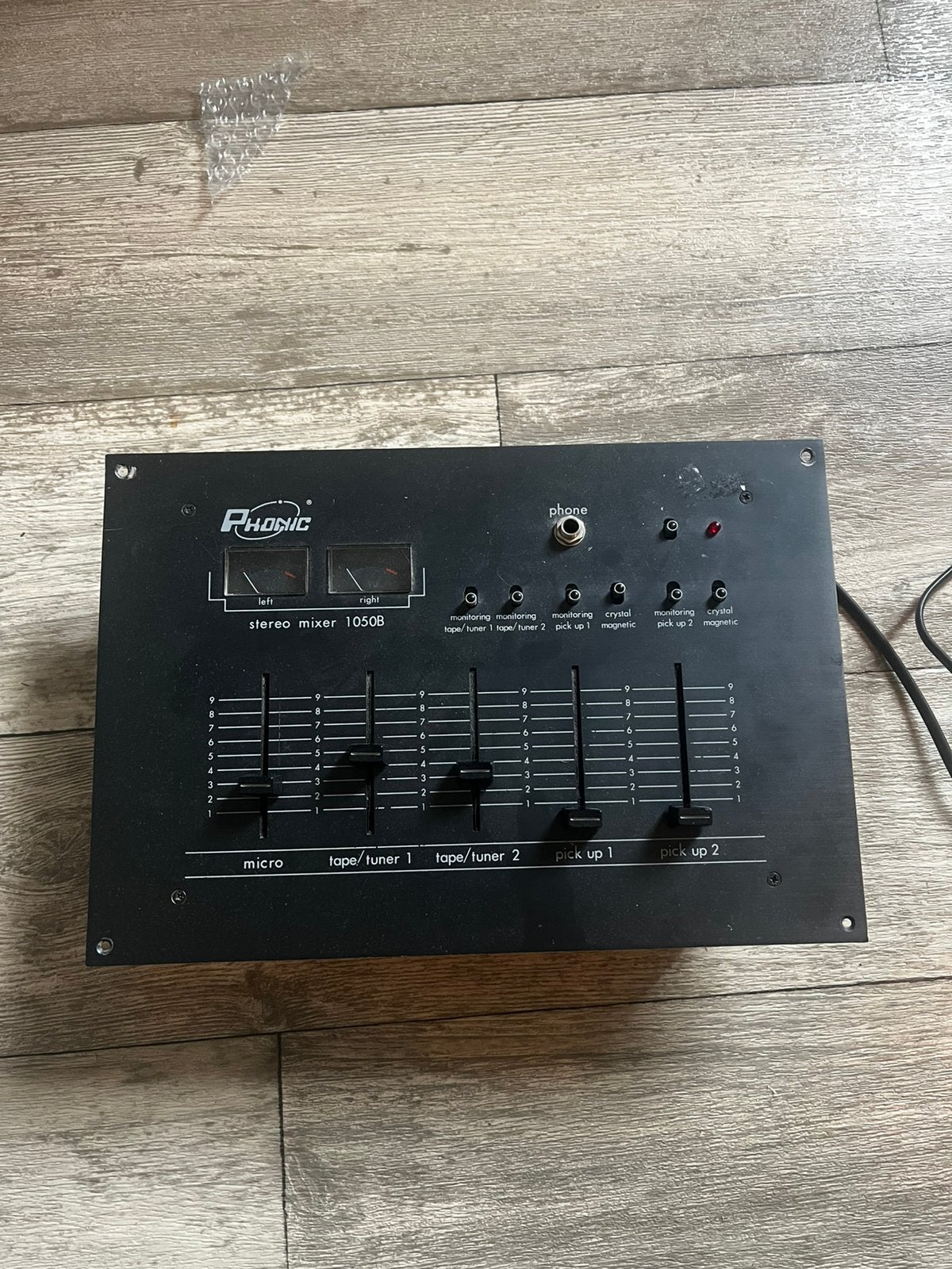Phonic stereo mixer 1050B mengpaneel, Muziek en Instrumenten, Mengpanelen, Ophalen, Gebruikt