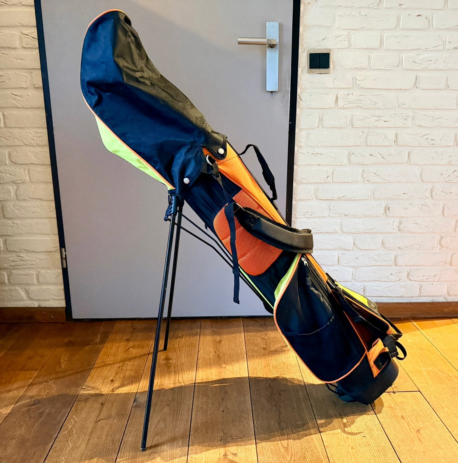 Kleurrijke draag golftas Legend, Ophalen, Zo goed als nieuw, Tas