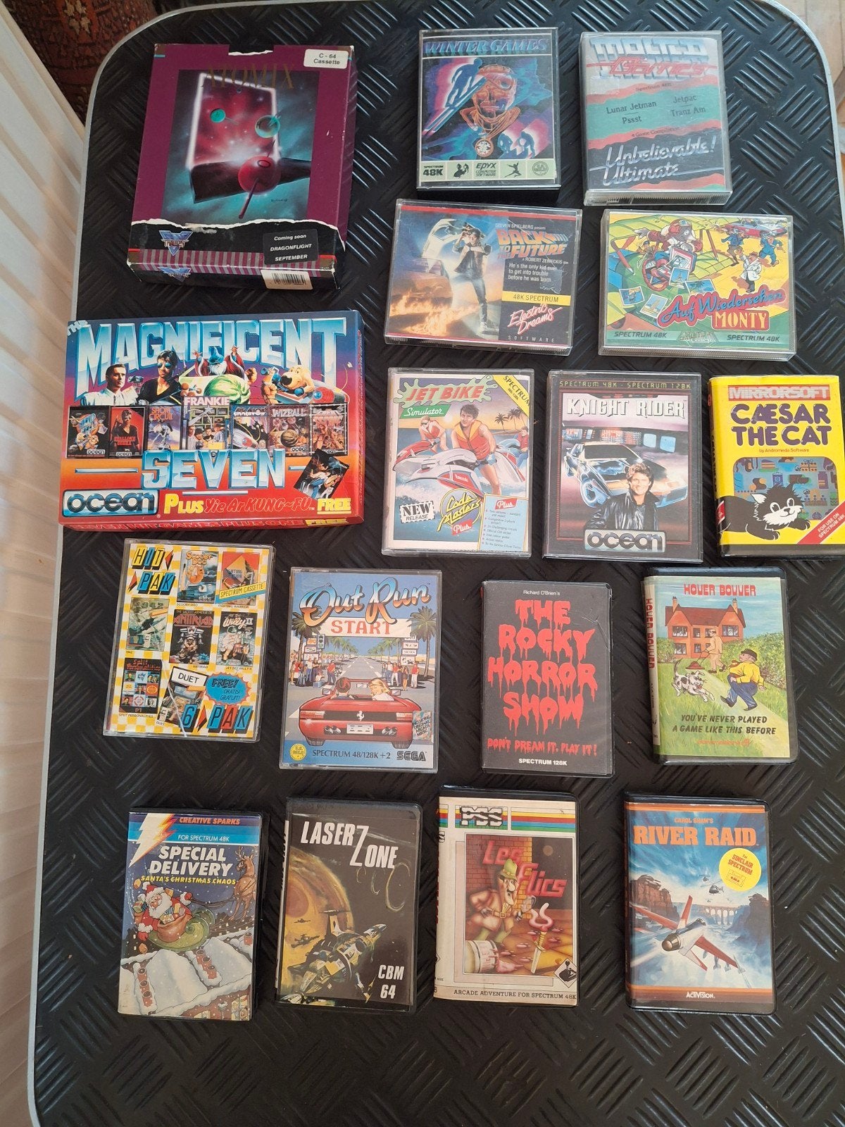 Vintage Cassette Games (Spectrum 48/128K, C64, Sega), Ophalen of Verzenden