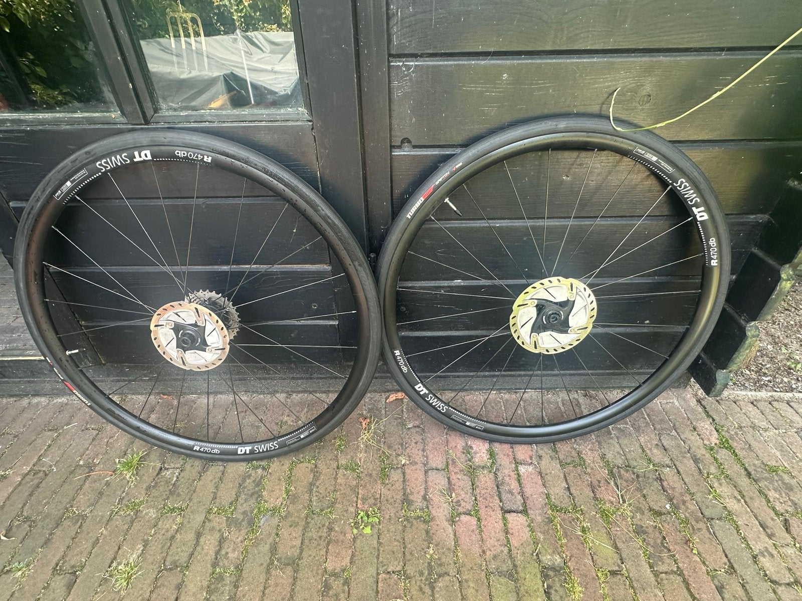 DT Swiss R470db Wielset met Shimano Ultegra Cassette, Fietsen en Brommers, Fietsonderdelen, Wiel, Gebruikt, Ophalen of Verzenden