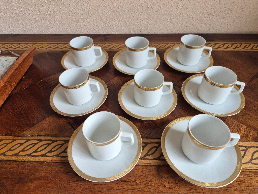 8 x Mokka/Espresso kopjes., Klassiek, Nieuw, Ophalen of Verzenden, Kop(pen) en/of Schotel(s)