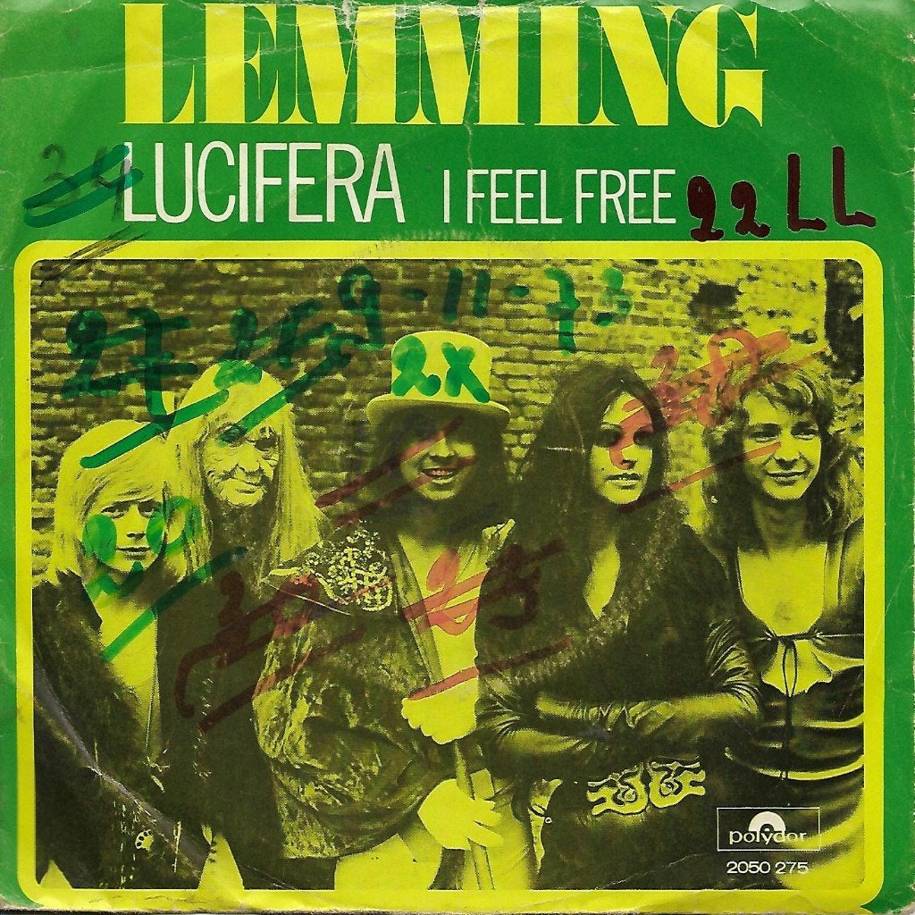 Lemming - Lucifera, Ophalen of Verzenden, Zo goed als nieuw, 7 inch, Pop