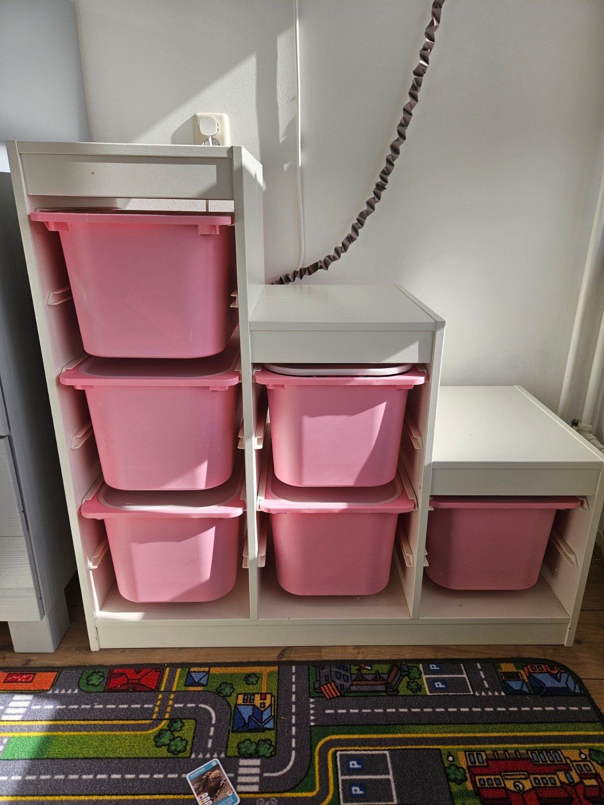trappenkast ikea incl opbergbakken, Ophalen, Gebruikt