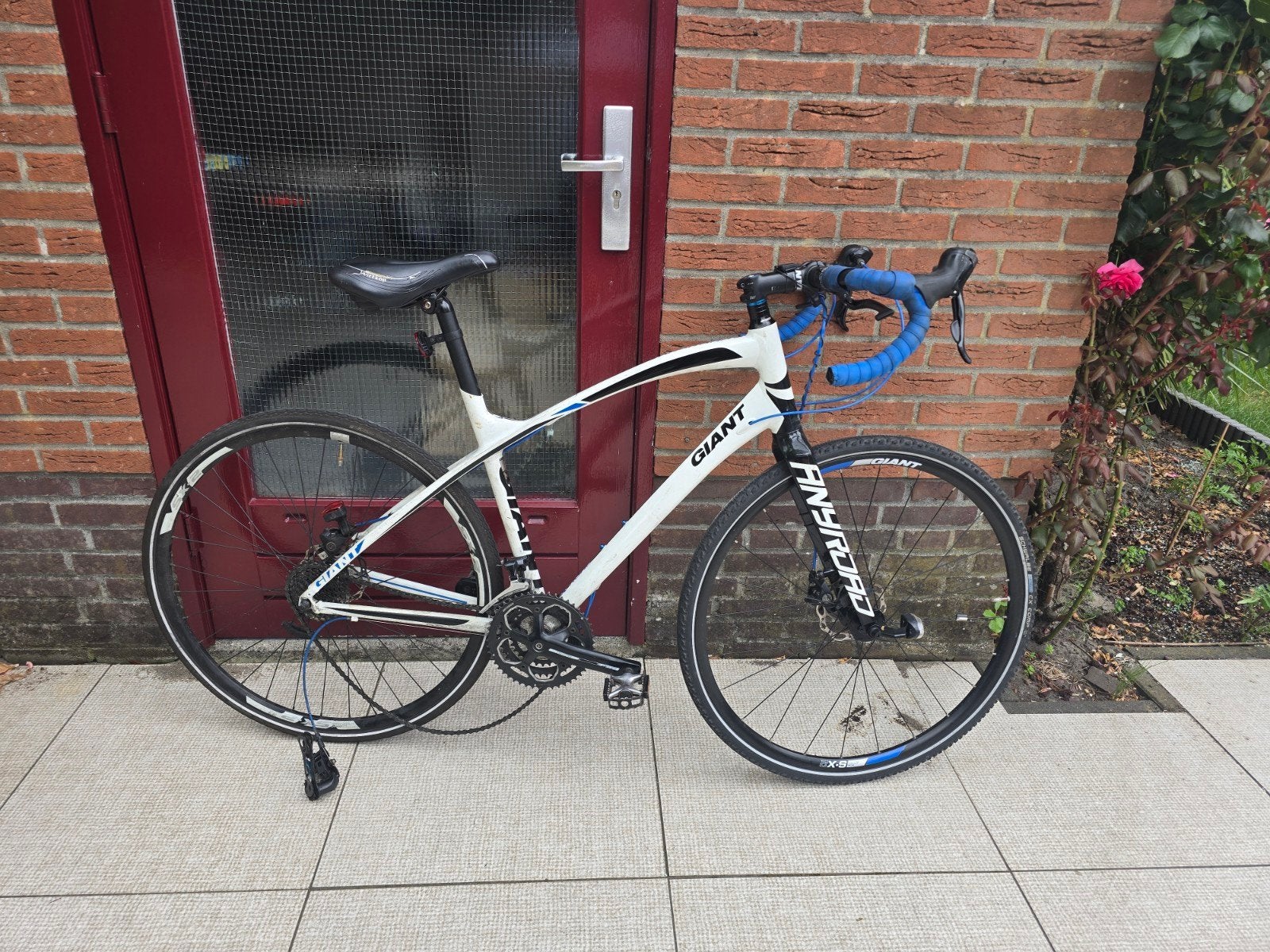 Giant Anyroad Gravelbike M - Derailleurhanger gebroken, Gebruikt, Aluminium, Meer dan 20 versnellingen, Giant