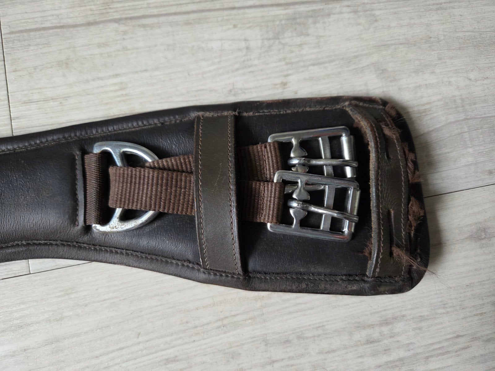 Anatomische Rossner singel 75 cm bruin, Dieren en Toebehoren, Paarden en Pony's | Hoofdstellen en Tuigage, Rossner, Singel, Anatomisch gevormd