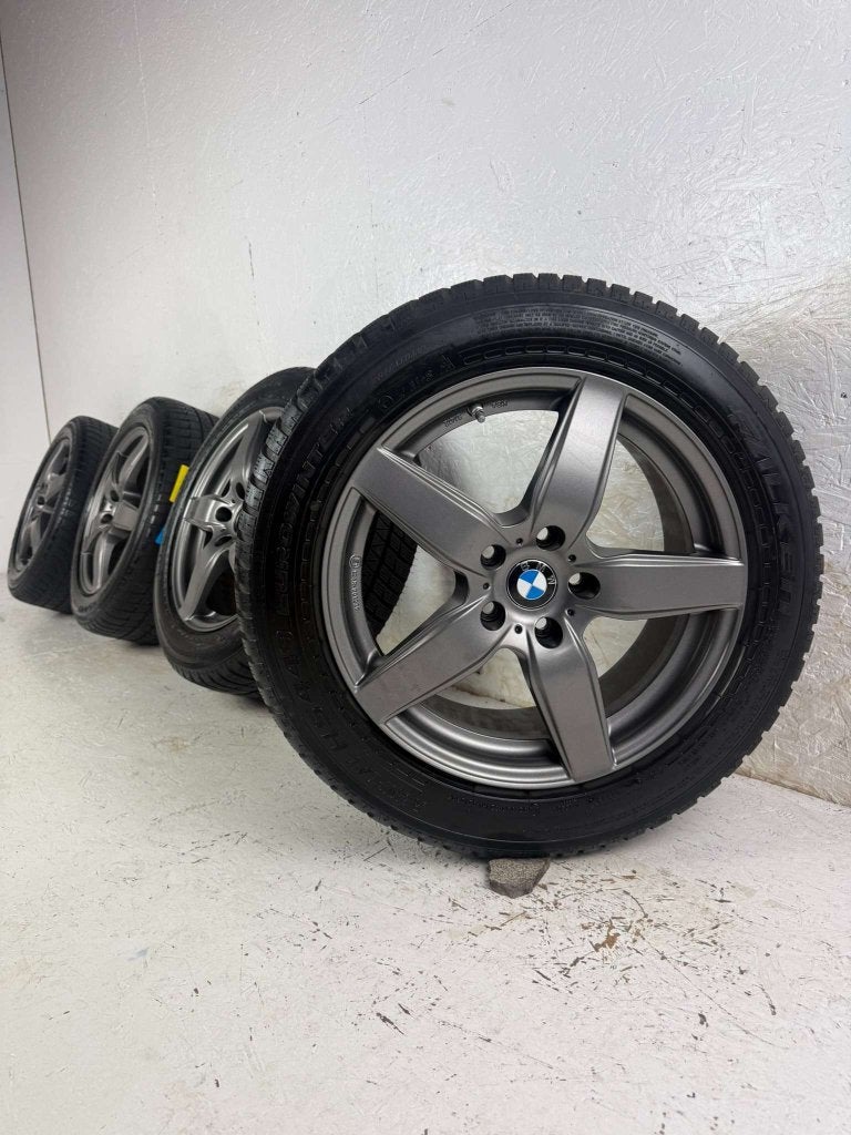 BMW 1 2-Serie X1 X2 5-serie velgen 17" 5x112 winterset 7mm!, Niet ingevuld, Gebruikt, Banden en Velgen, Niet ingevuld