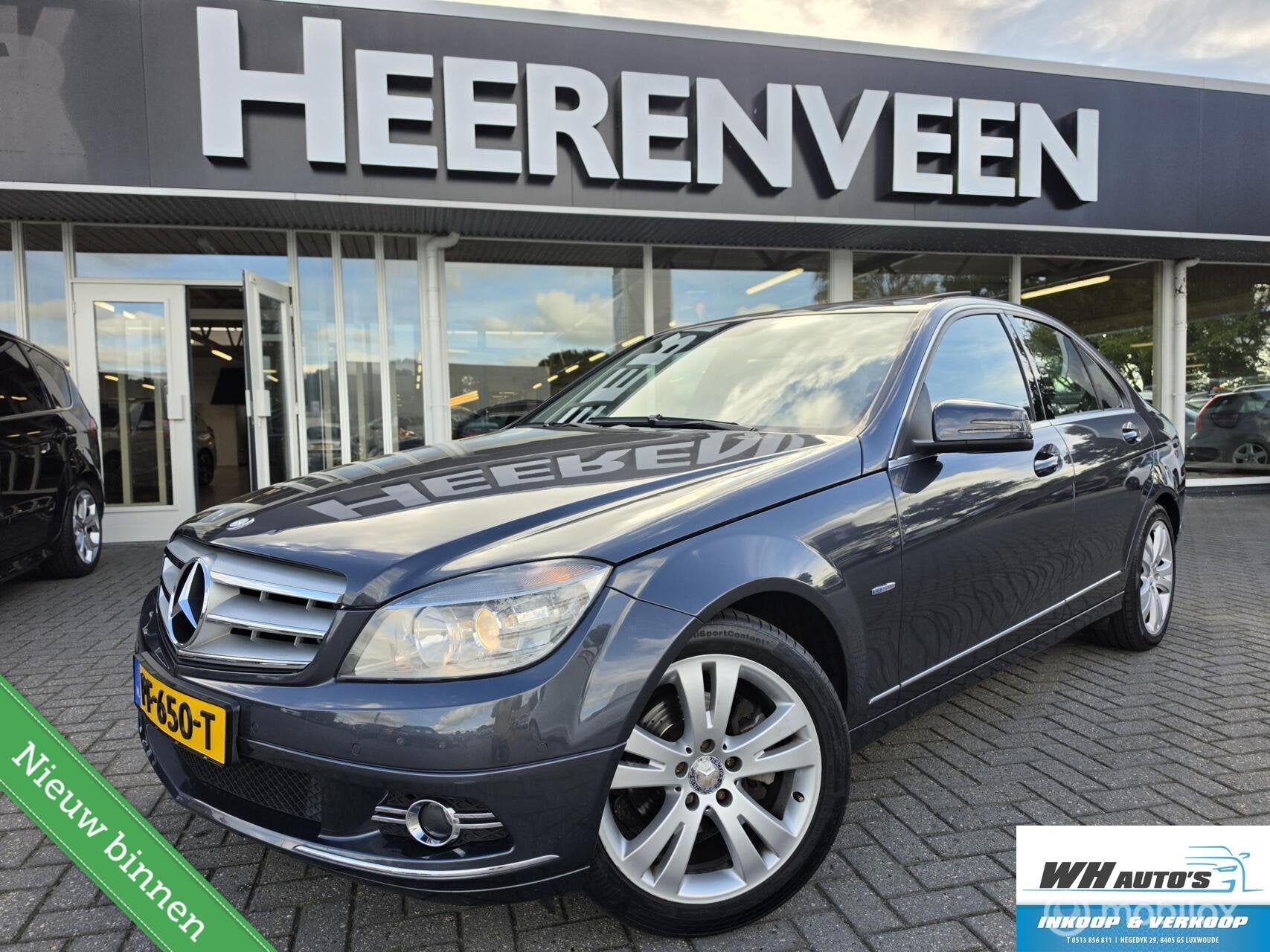 Mercedes C-klasse 180 K BlueEFFICIENCY Business Class Elegan, Auto's, Gebruikt, Handgeschakeld, Sedan, 740 kg