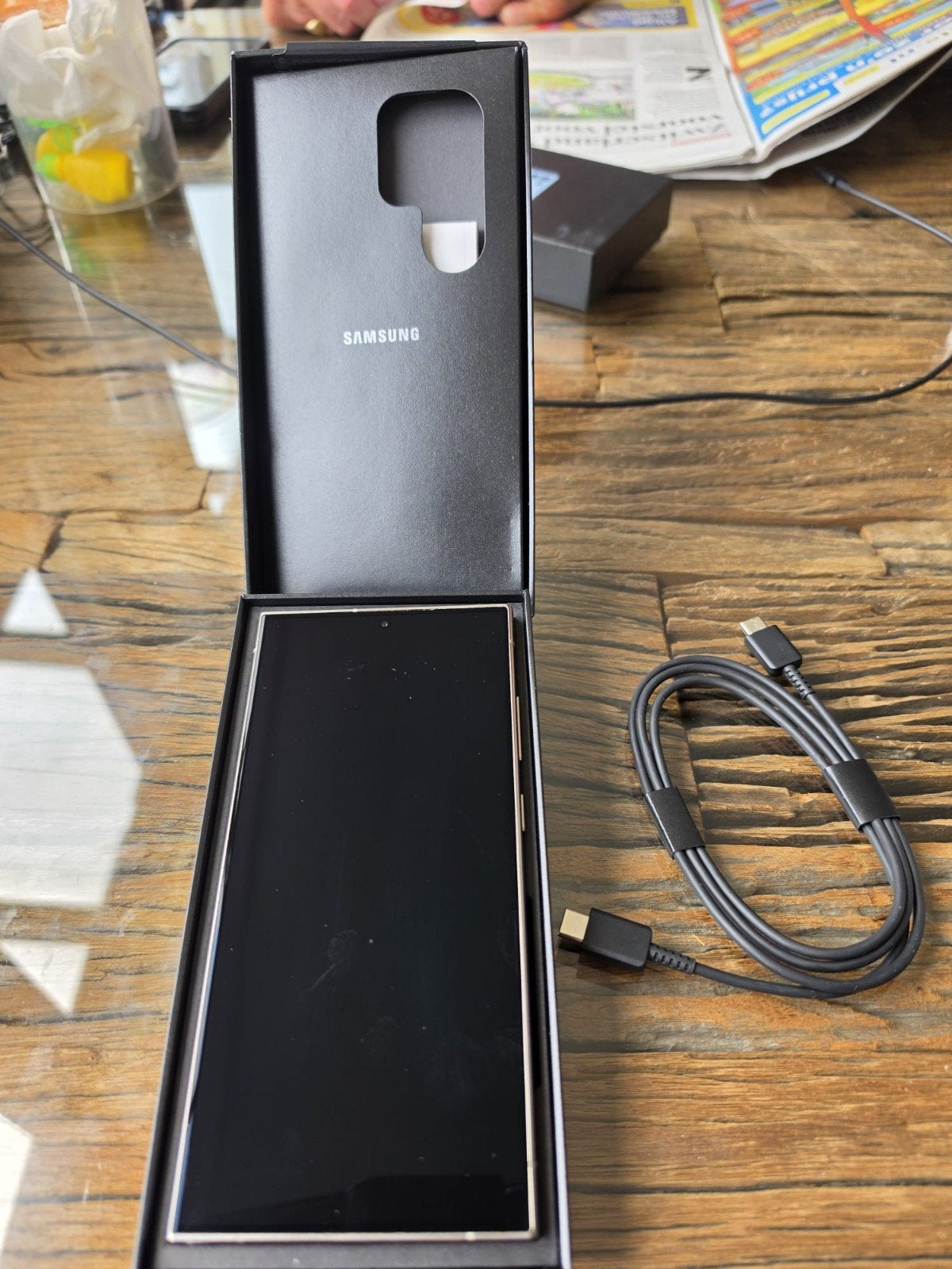 Samsung Galaxy S24 Ultra 1TB Titanium Gray, Telecommunicatie, Mobiele telefoons | Samsung, Overige kleuren, Galaxy S24, Touchscreen