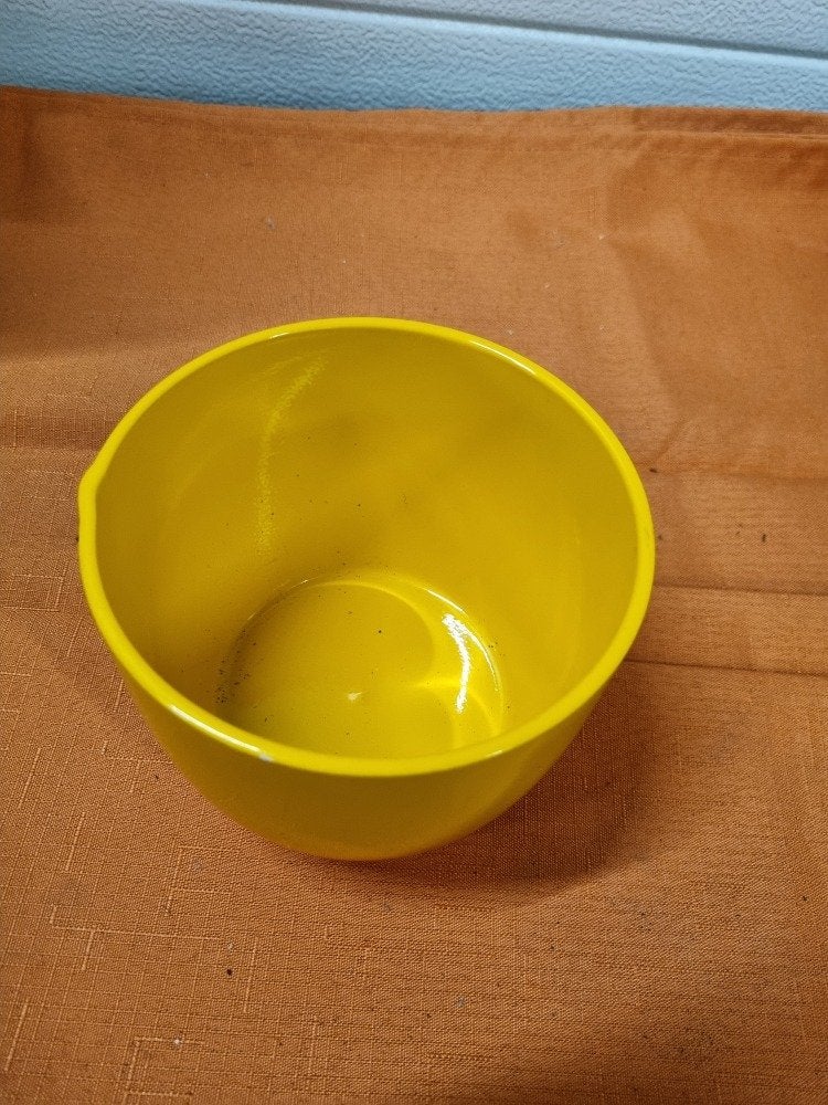 bloempot geel oranje aardewerk, Ophalen of Verzenden, 'T Olde Gre-j, Info@toldegrej.nl, Endepoelstraat 20f Didam