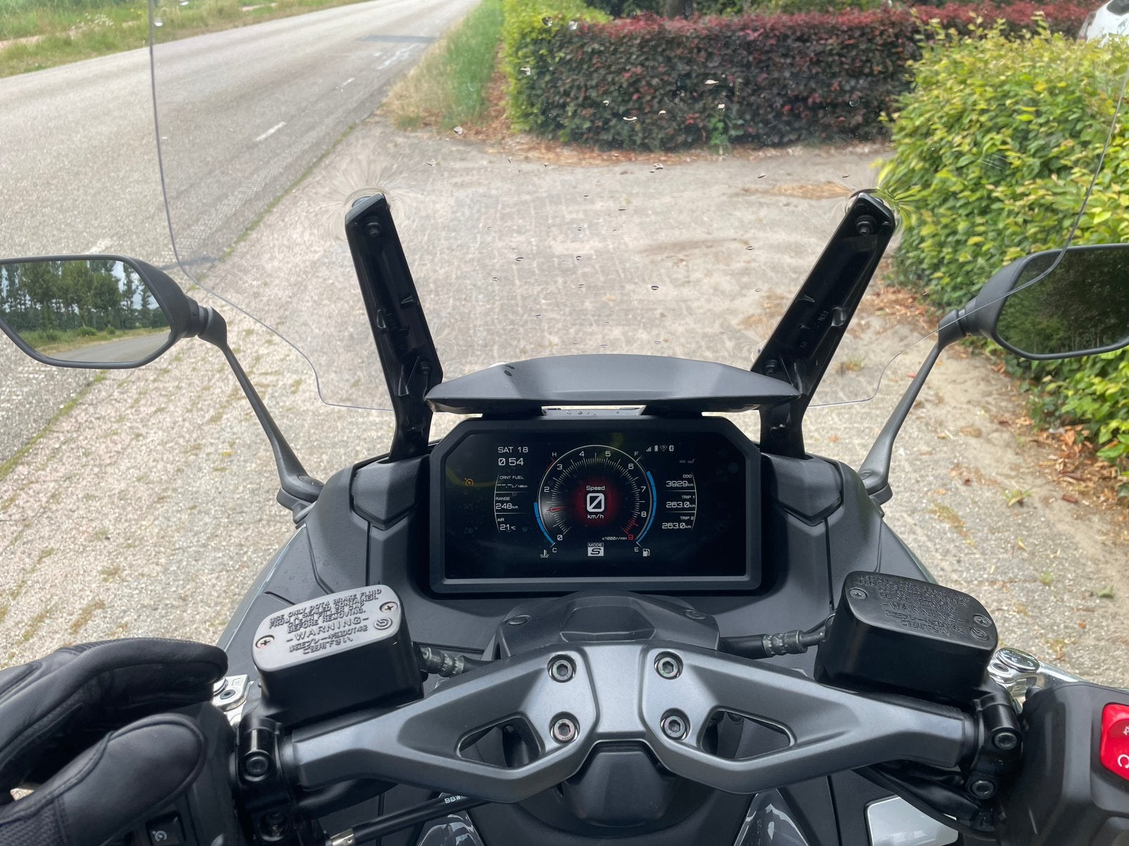 Yamaha Tmax Tech Max 560 2023, Gebruikt, Particulier, 2 cilinders, Scooter