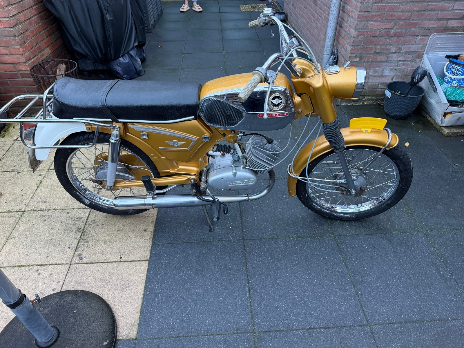 Zundapp Goudhaan - Klassieke Bromfiets, Fietsen en Brommers, Ophalen, Gebruikt, Maximaal 45 km/u, Overige modellen