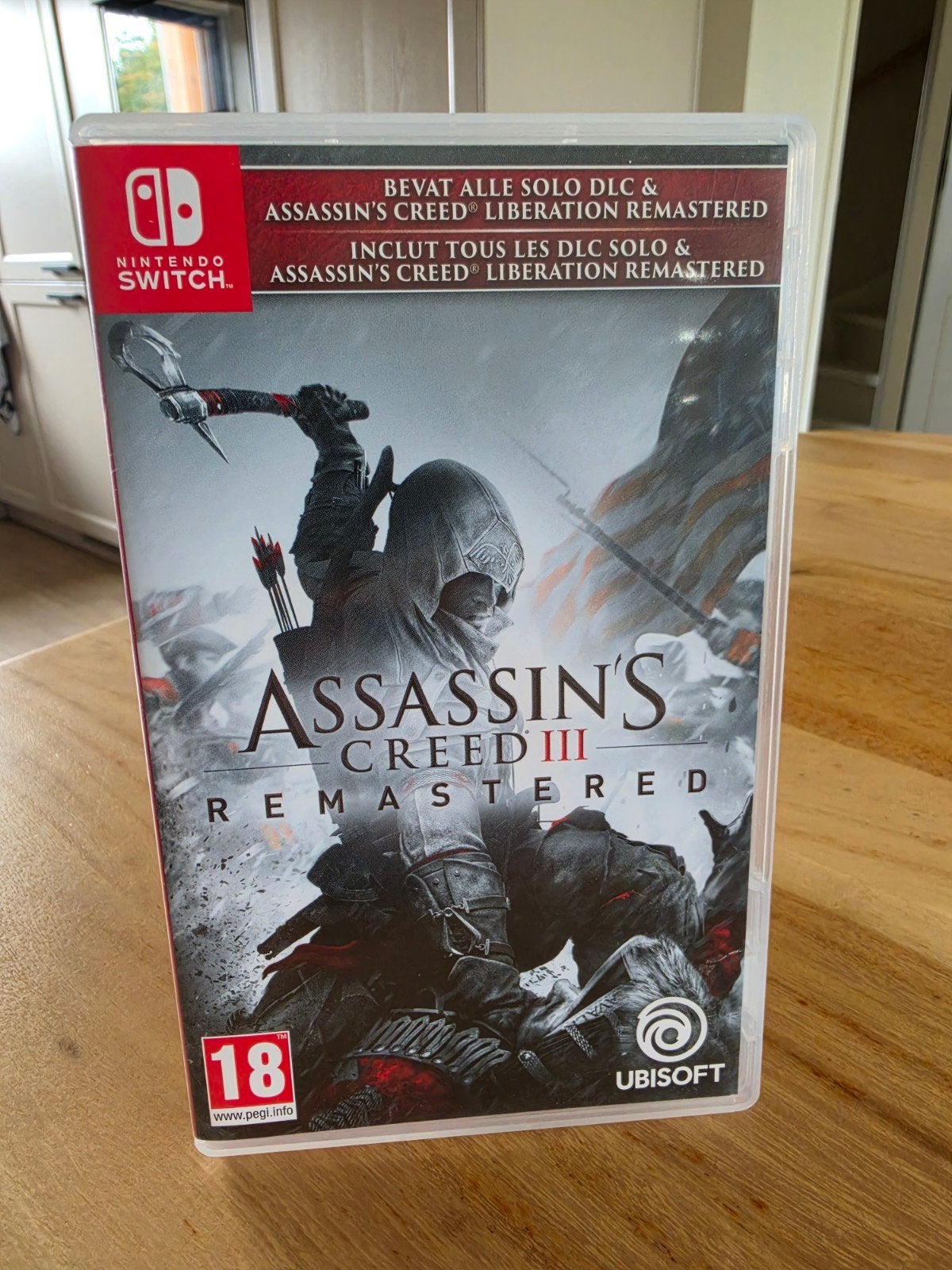 Assassins Creed III Remastered - Switch, Avontuur en Actie, Vanaf 18 jaar, 1 speler, Ophalen of Verzenden
