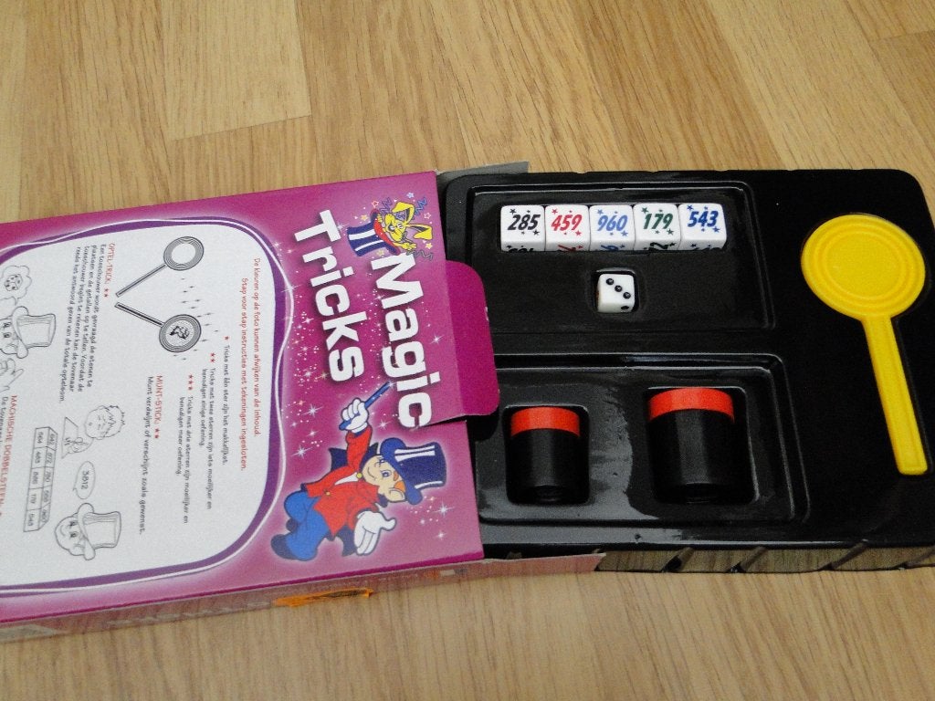 Te koop goochelspullen, Kinderen en Baby's, Speelgoed | Educatief en Creatief, Ophalen of Verzenden, Gebruikt, Ontdekken