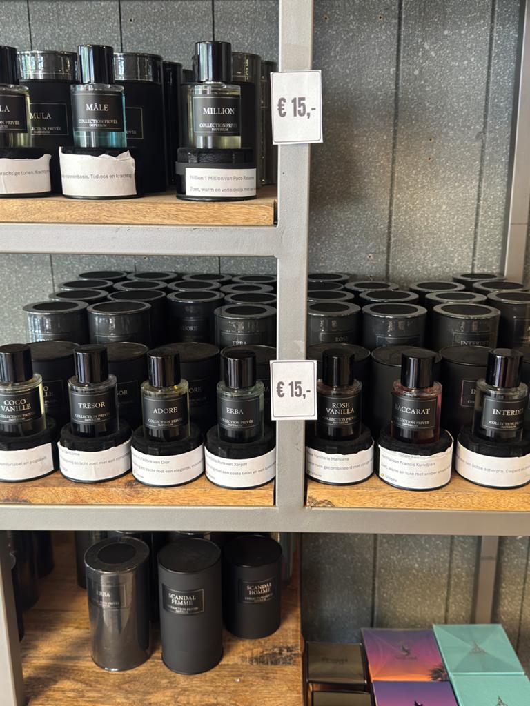Parfum partij Collection Prive 50 stuks, Sieraden, Tassen en Uiterlijk, Uiterlijk | Parfum, Ophalen of Verzenden, Nieuw