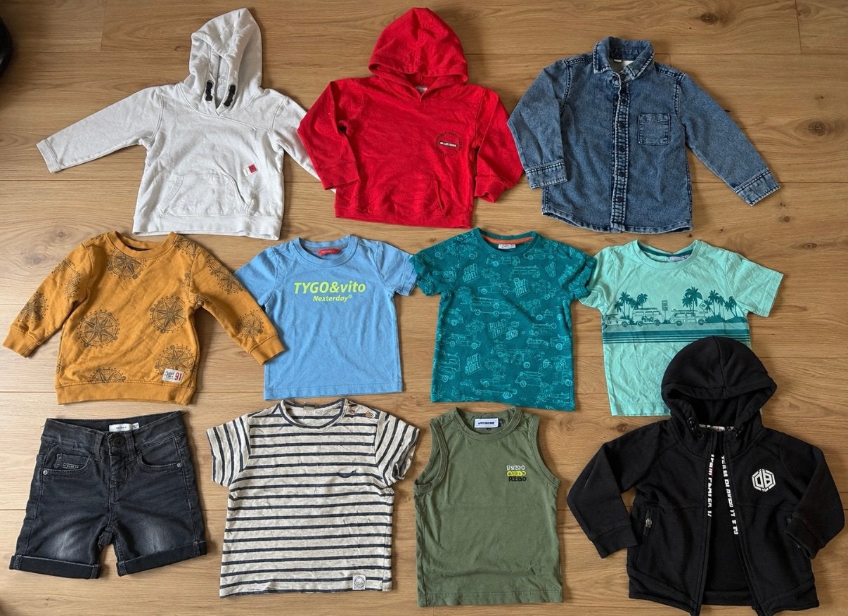 Groot jongens merk kleding maat 92, MAAR 2,72 PER STUK, Ophalen of Verzenden, Gebruikt, Jongen, Setje