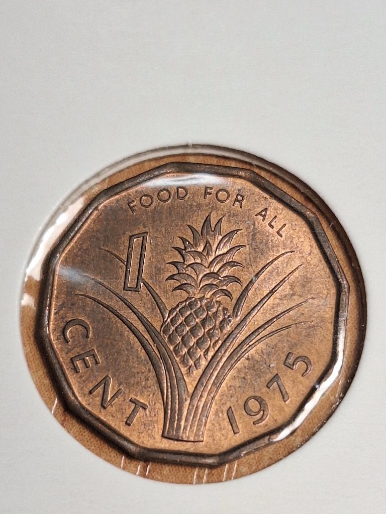 SWAZILAND 1 cent 1975 (#187), Postzegels en Munten, Ophalen of Verzenden, Overige landen, Losse munt