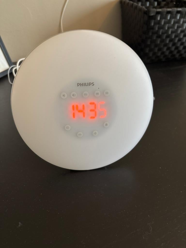 Philips Wake-up Light met Radio, Ophalen, Zo goed als nieuw, Digitaal