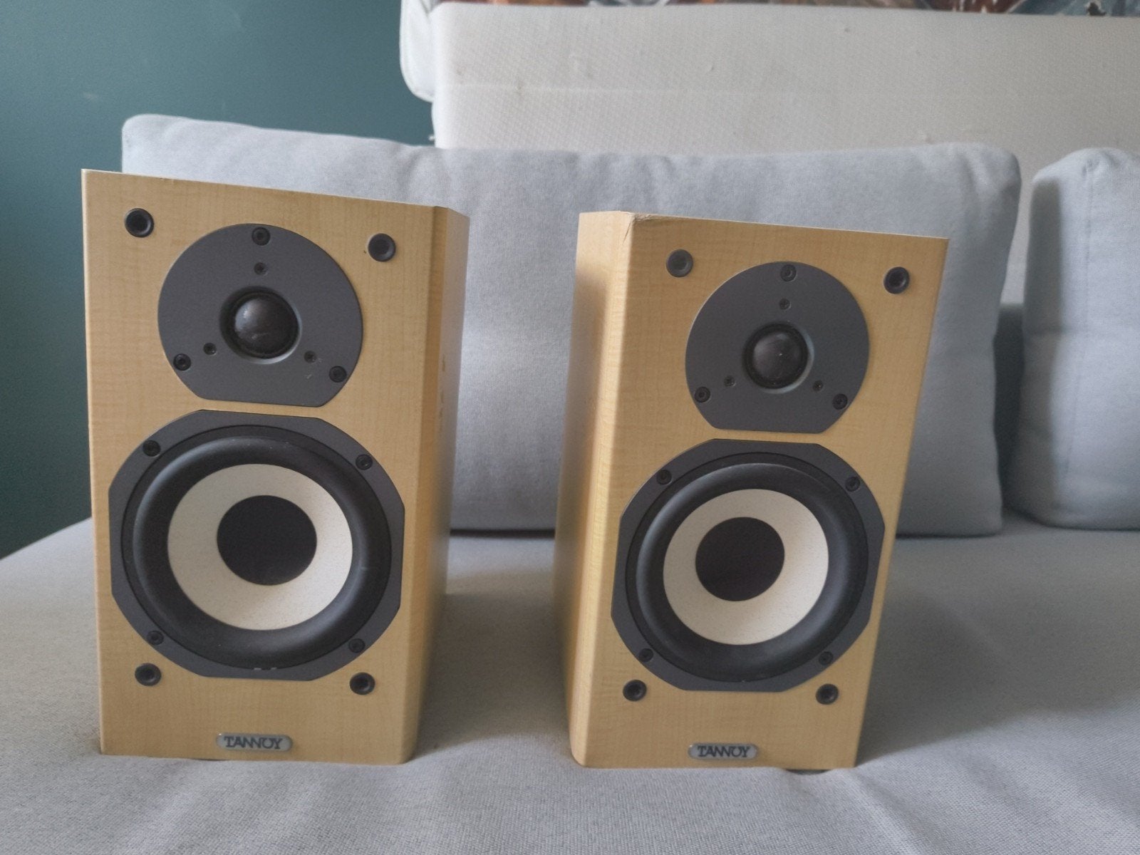 Tannoy Mercury MX1 Light Maple Boekenplank Speakers, Ophalen