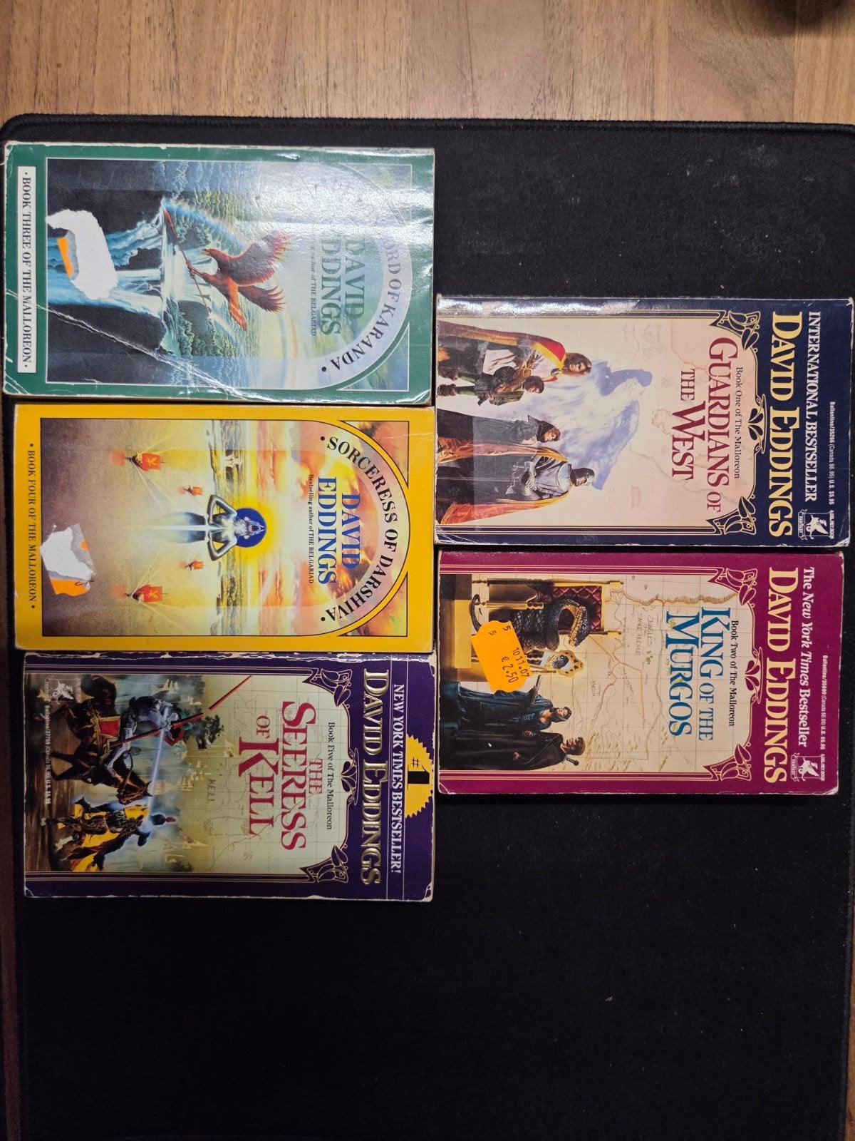 David Eddings - The Malloreon serie (5 boeken), Boeken, Ophalen of Verzenden, Gelezen, David Eddings