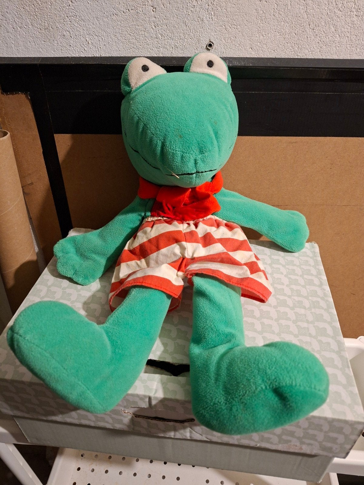 grote Kikker knuffel, Ophalen of Verzenden, Zo goed als nieuw, Kikker