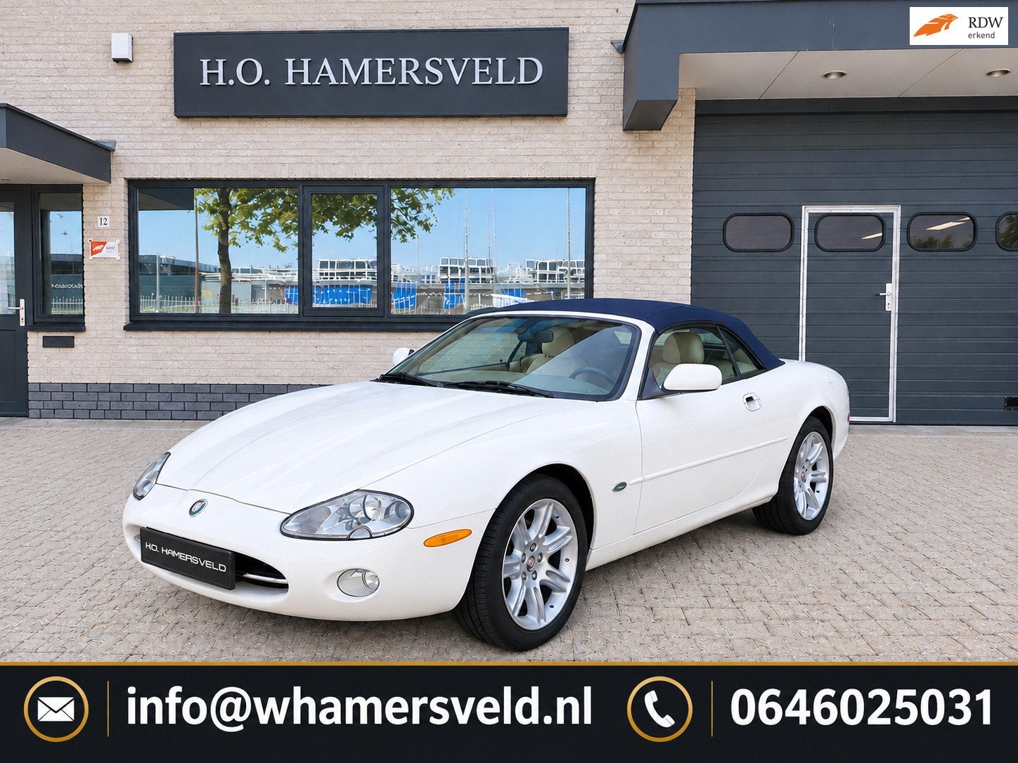 Jaguar XK8 4.0 V8 Convertible, Auto's, Dealer onderhouden, Achterwielaandrijving, Gebruikt, Cabriolet