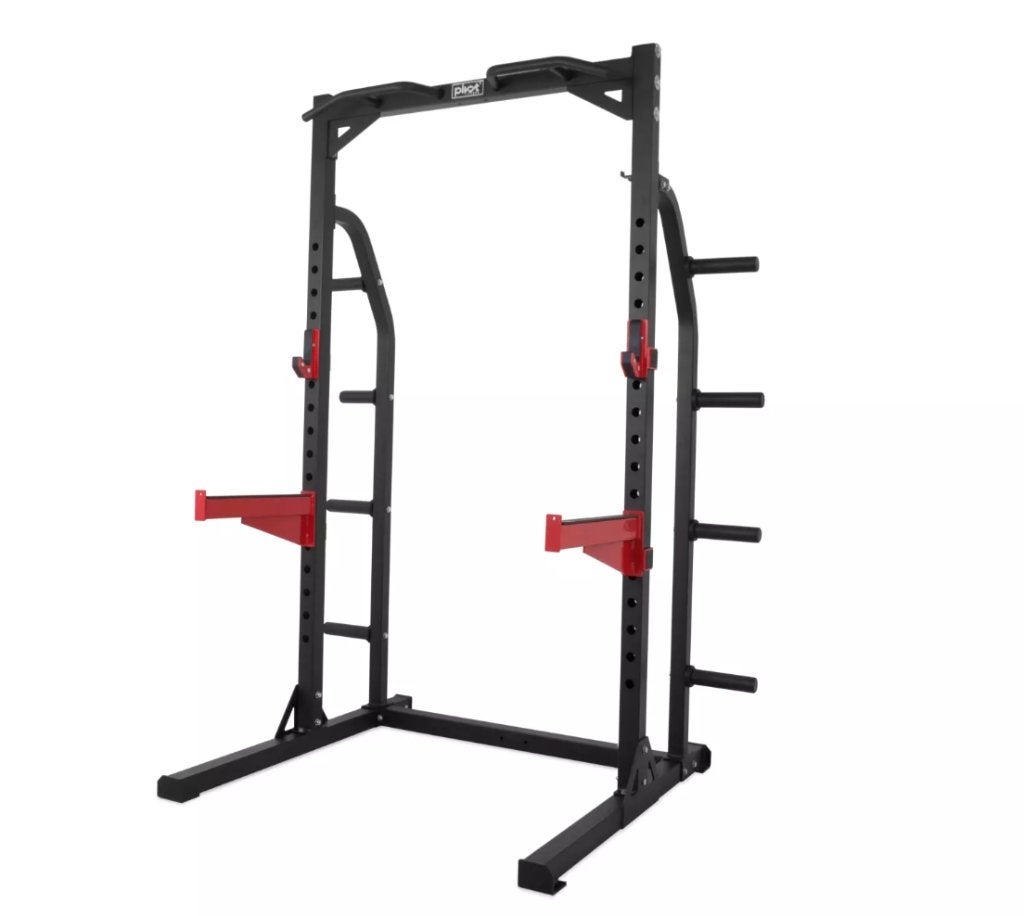 Pivot power rack / squatrack met pull-up bar, Ophalen, Gebruikt, Benen, Overige typen