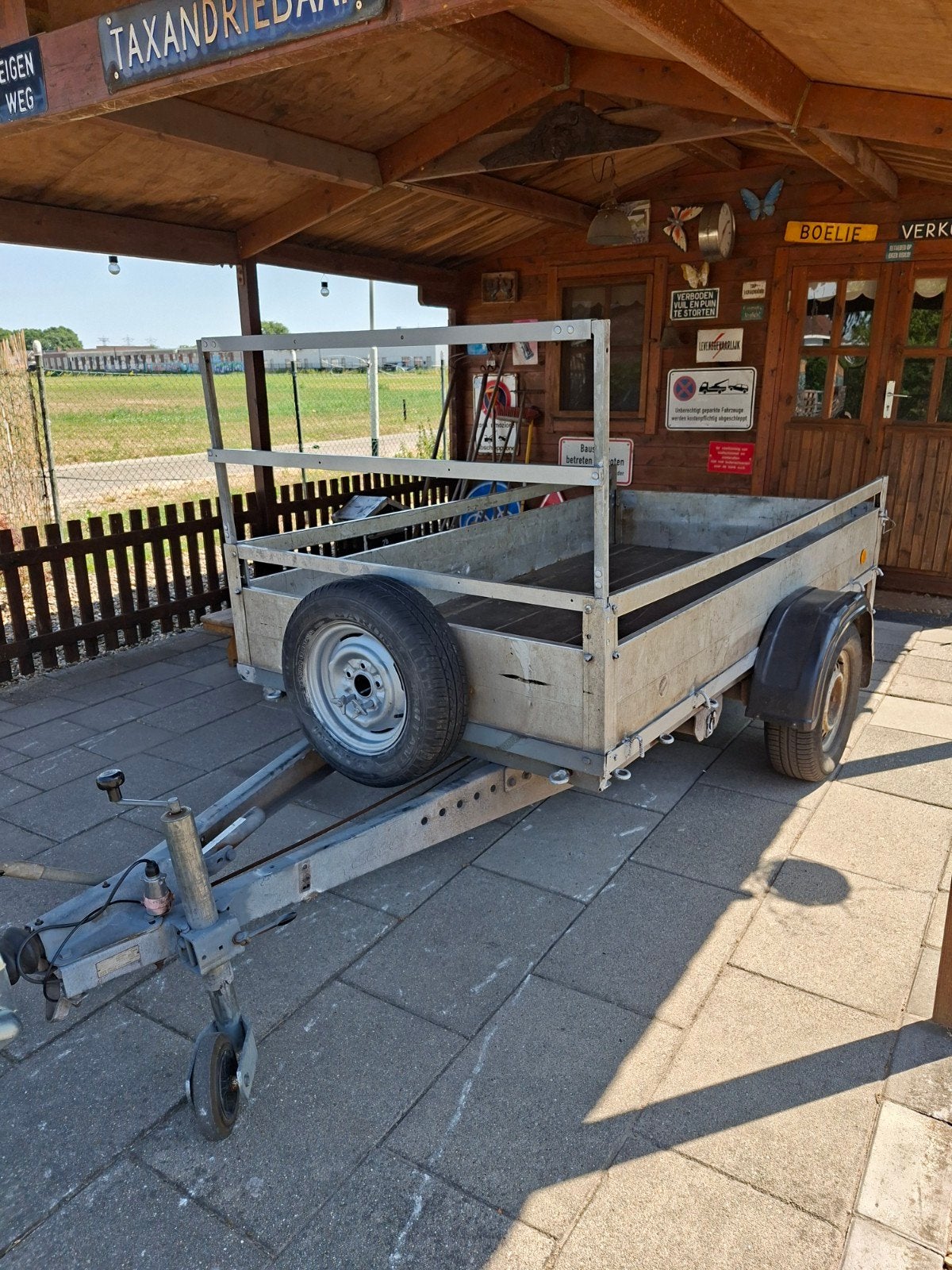 Gebruikte aanhangwagen 250x130, Ophalen of Verzenden, Gebruikt