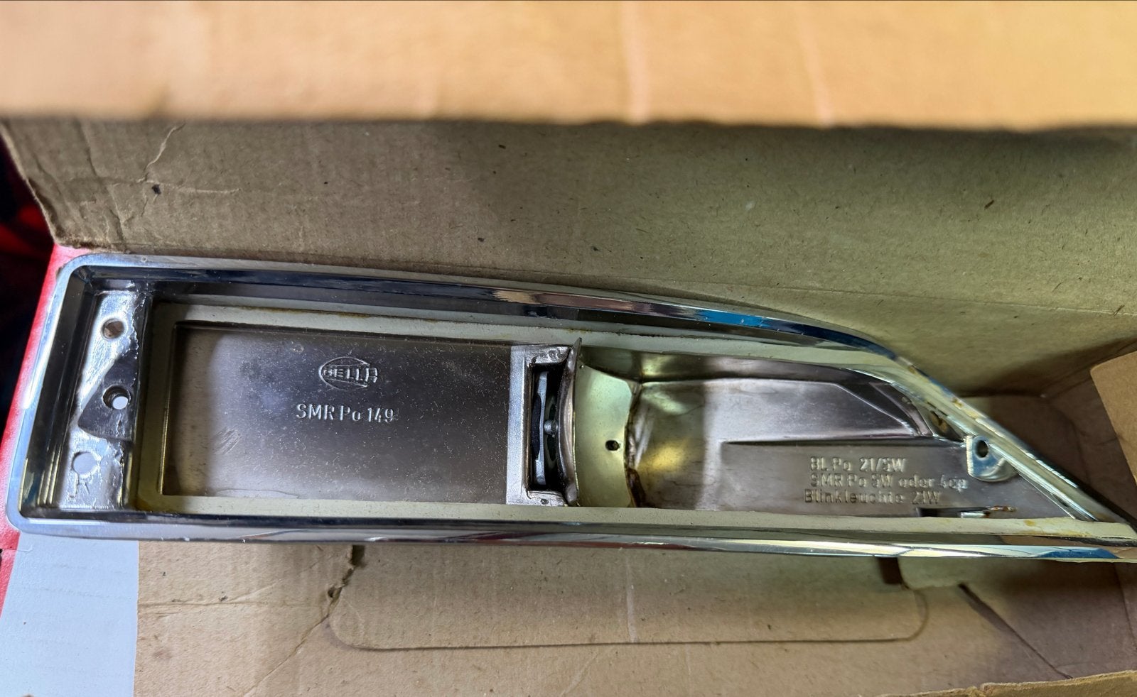 Nieuw Origineel Chrome Hella Knipperlichthuis Opel GT, Ophalen of Verzenden, Nieuw, Opel