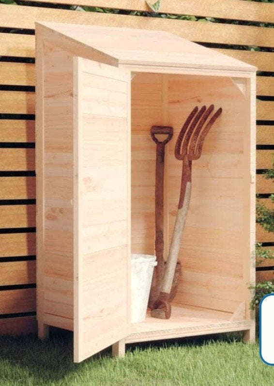 Gezocht: houten opbergkast / tuinkast voor wasmachine, Tuin en Terras, Ophalen, Hout, Overige typen