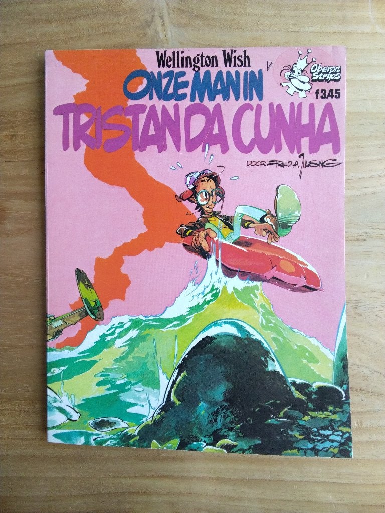 Wellington Wish - Onze man in Tristan Da Cunha, Boeken, Fred Julsing, Eén stripboek, Ophalen, Gelezen