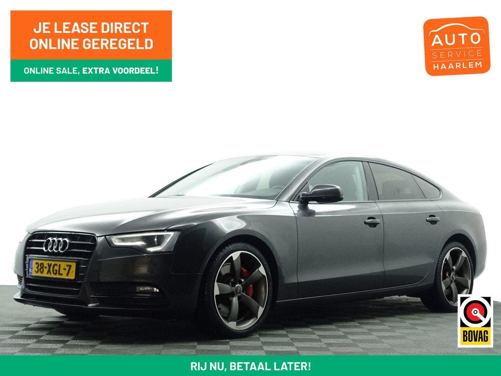 Audi A5 Sportback 1.8 TFSI Pro Line S Black Optic- Xenon Led, Auto's, Audi, Voorwielaandrijving, Euro 5, Stof, 4 cilinders