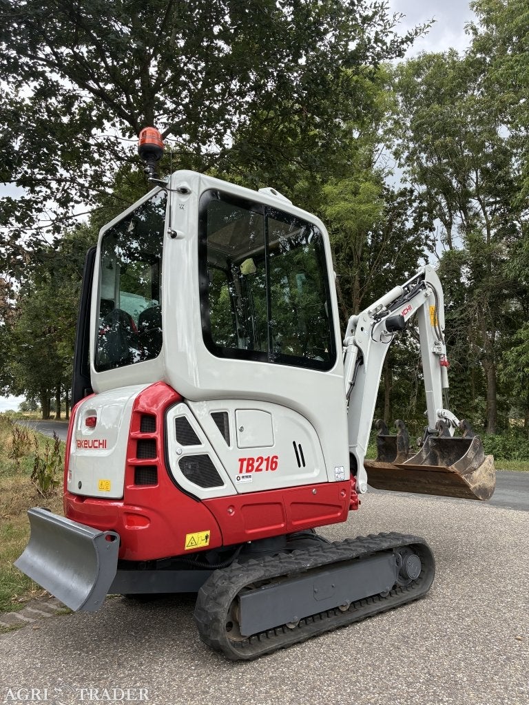 Takeuchi TB216 extra, Ophalen, Info@rietbergtechniekenhandel.nl, Rondweg 31, Rietberg Techniek en Handel