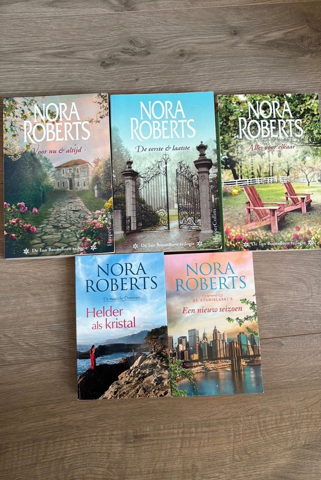 Nora Roberts boeken, Ophalen, Gelezen