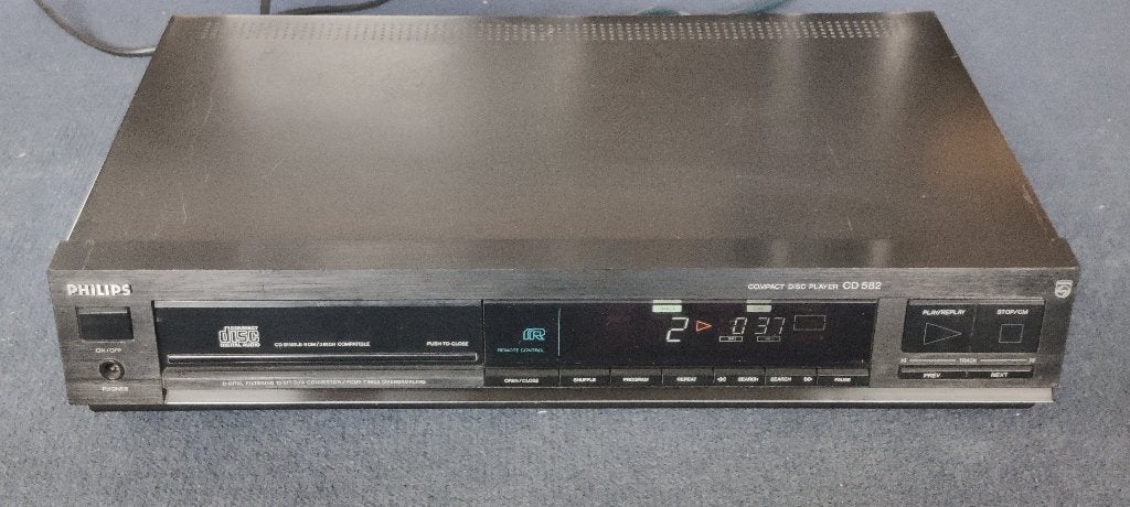 Philips CD 582 CD Speler, Ophalen, Gebruikt, Philips