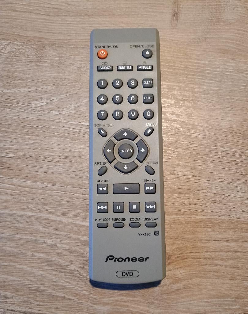 Pioneer vxx2801 afstandsbediening origineel dvd speler, Ophalen of Verzenden, Gebruikt, Origineel, Dvd