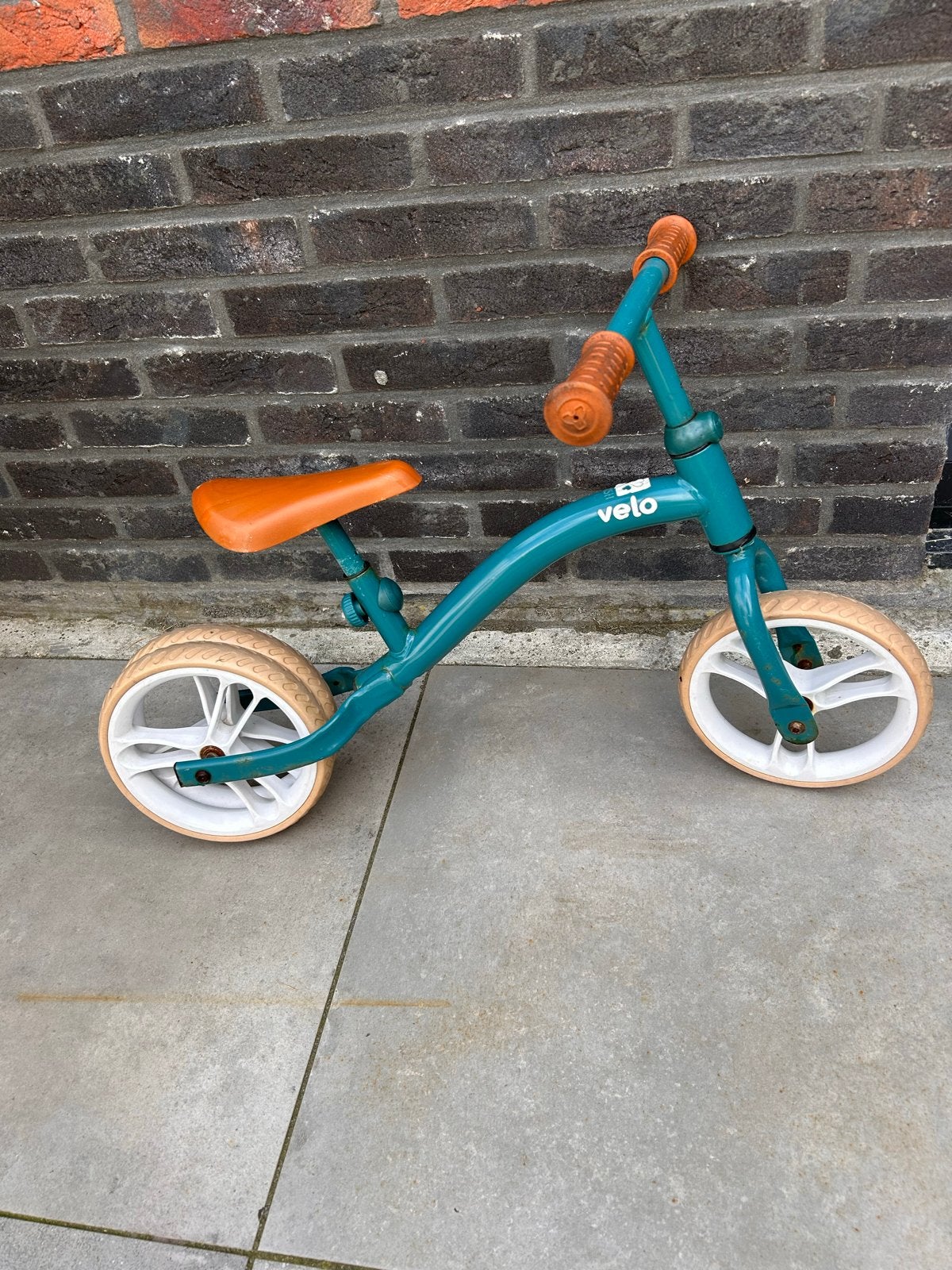Yvolution YVelo loopfiets donkergroen (18 mnd - 4 jaar), Ophalen, Gebruikt, Loopfiets