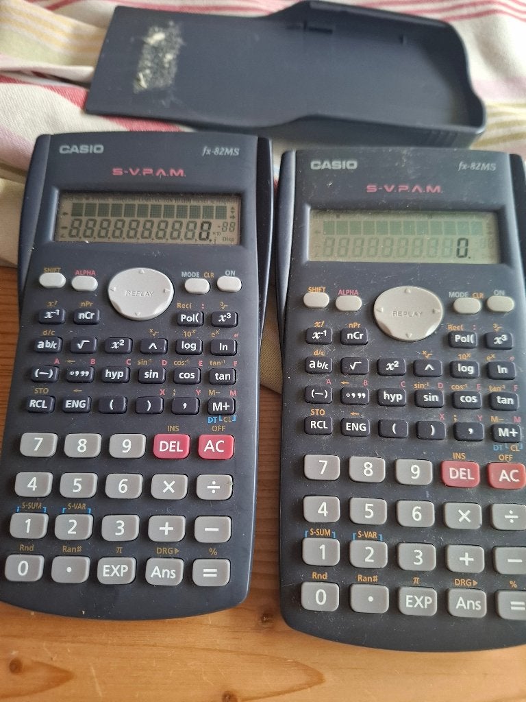 Rekenmachine van casio, Ophalen of Verzenden, Gebruikt