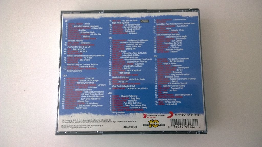 Radio 10 gold- top 4000 editie 2011, Ophalen, Gebruikt, Pop, Verzamelalbum