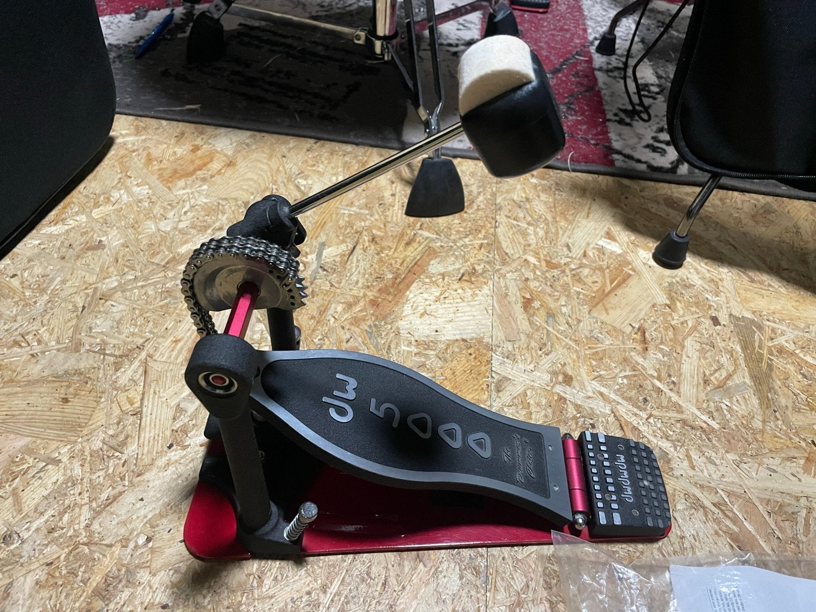DW 5000 Bassdrum Pedaal, Ophalen of Verzenden, Zo goed als nieuw, Overige merken