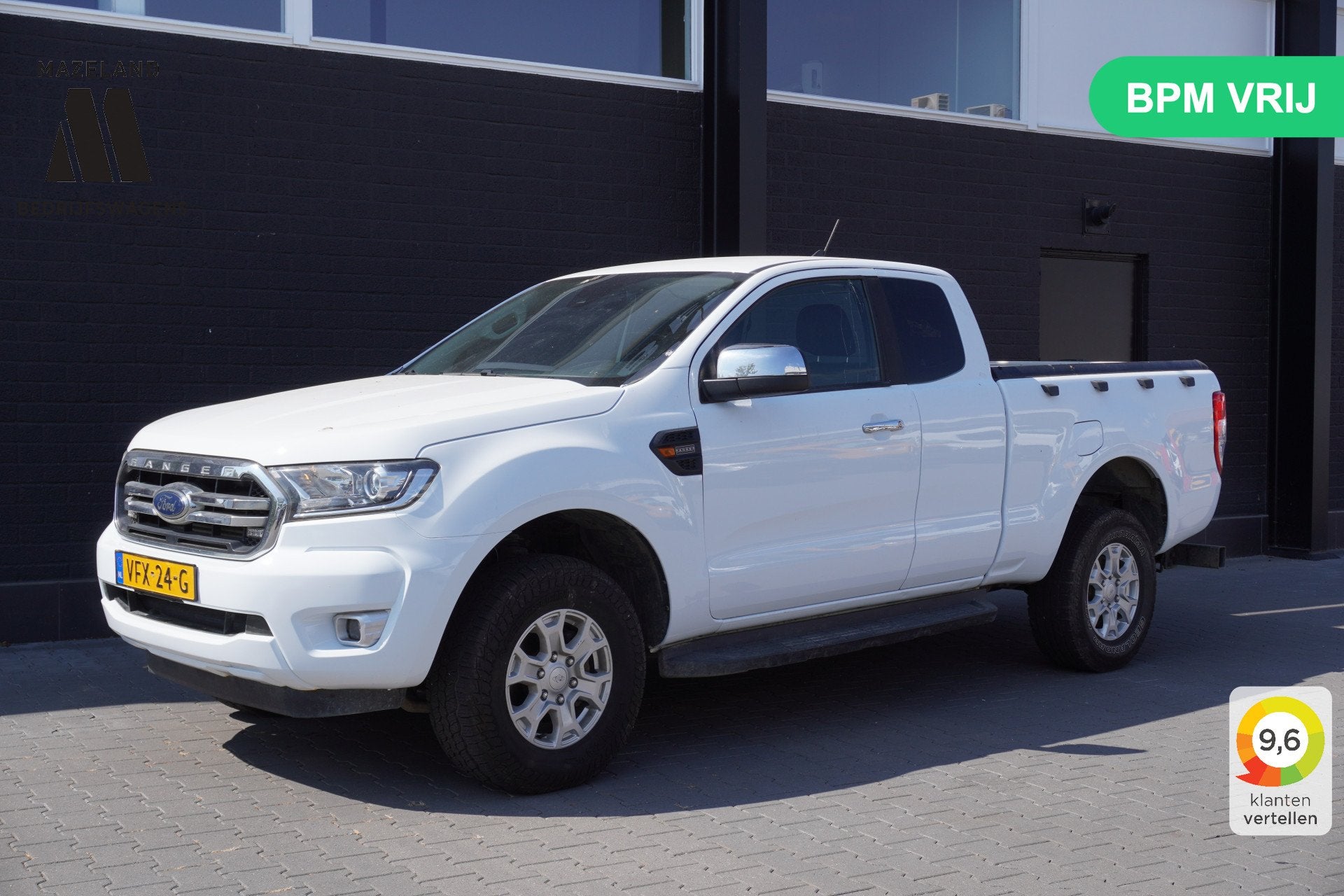 Ford Ranger 2.0 EcoBlue XLT 170PK 4WD EURO 6 - Clima - Cruis, Auto's, Stof, Gebruikt, 4 cilinders, Start-stop-systeem