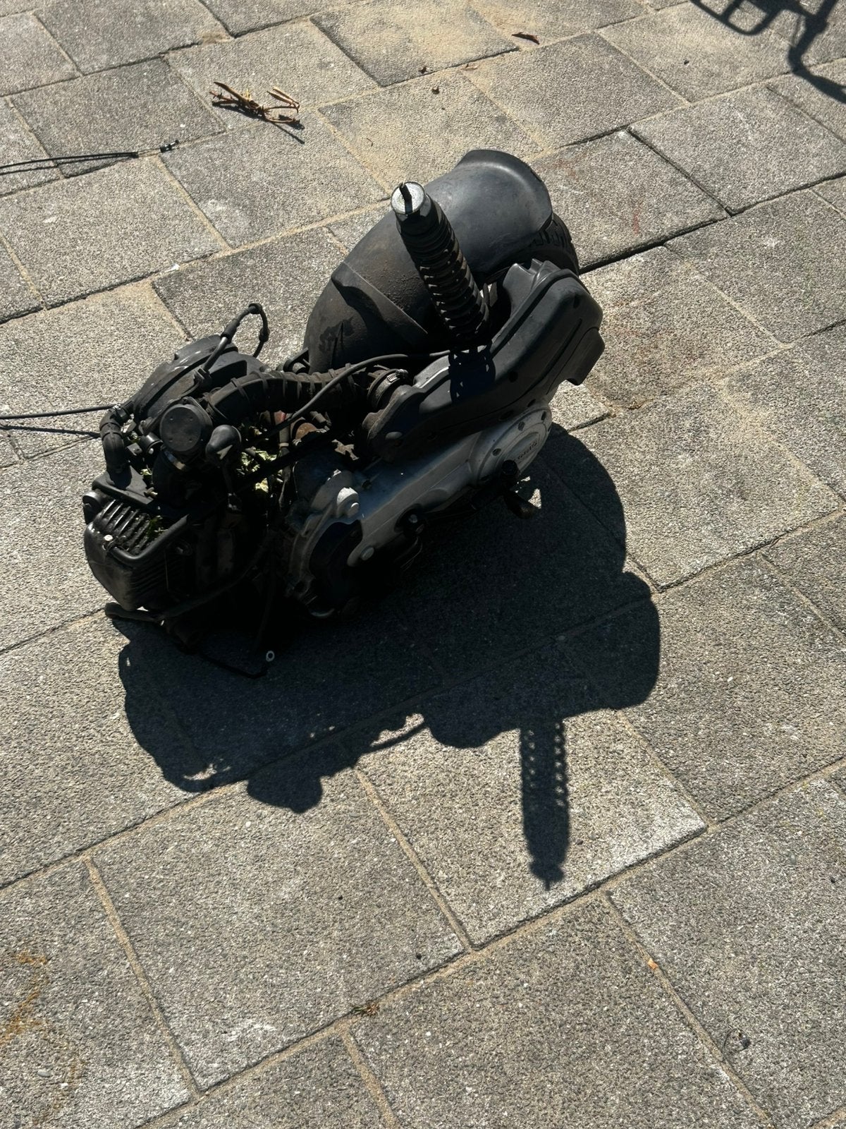 Piaggio Zip 4t motorblok compleet, Ophalen of Verzenden, Zo goed als nieuw, Blok
