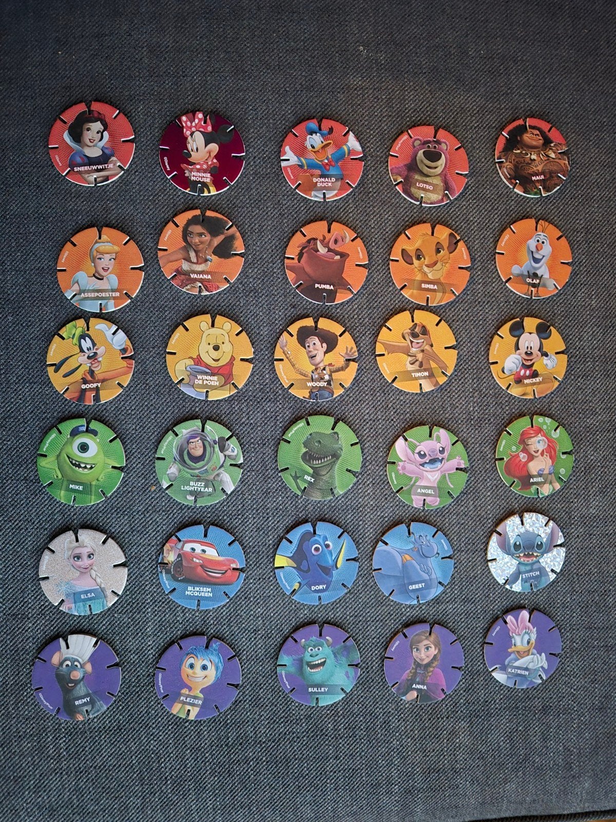 Complete set Diskeyz, Albert Heijn, Verzenden