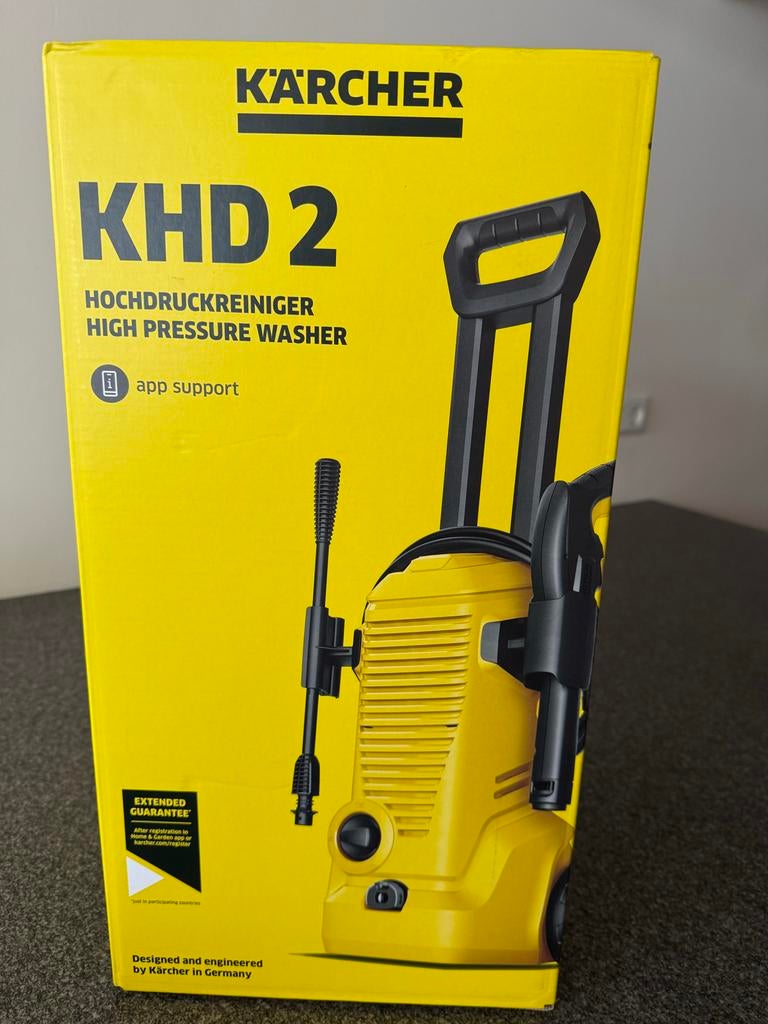 Nieuwe Kärcher KHD 2 Hogedrukreiniger - Ongebruikt, Doe-het-zelf en Verbouw, Ophalen of Verzenden, Nieuw, Overige typen
