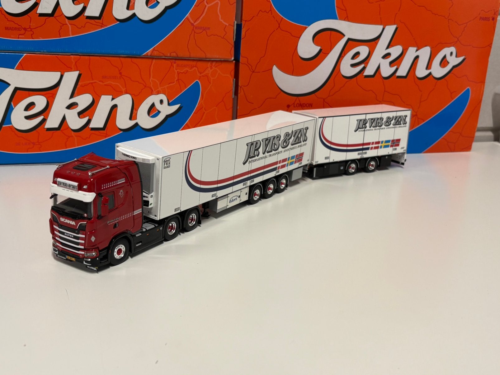 Wsi J.P. Vis Lzv, Ophalen of Verzenden, Zo goed als nieuw, Bus of Vrachtwagen, Wsi